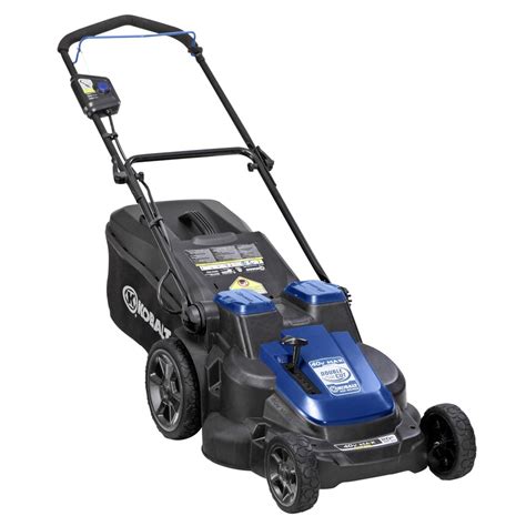 kobalt electric push mower|kobalt 40v 20 lawn mower.